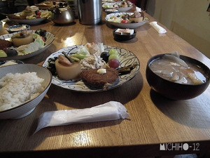 夕食